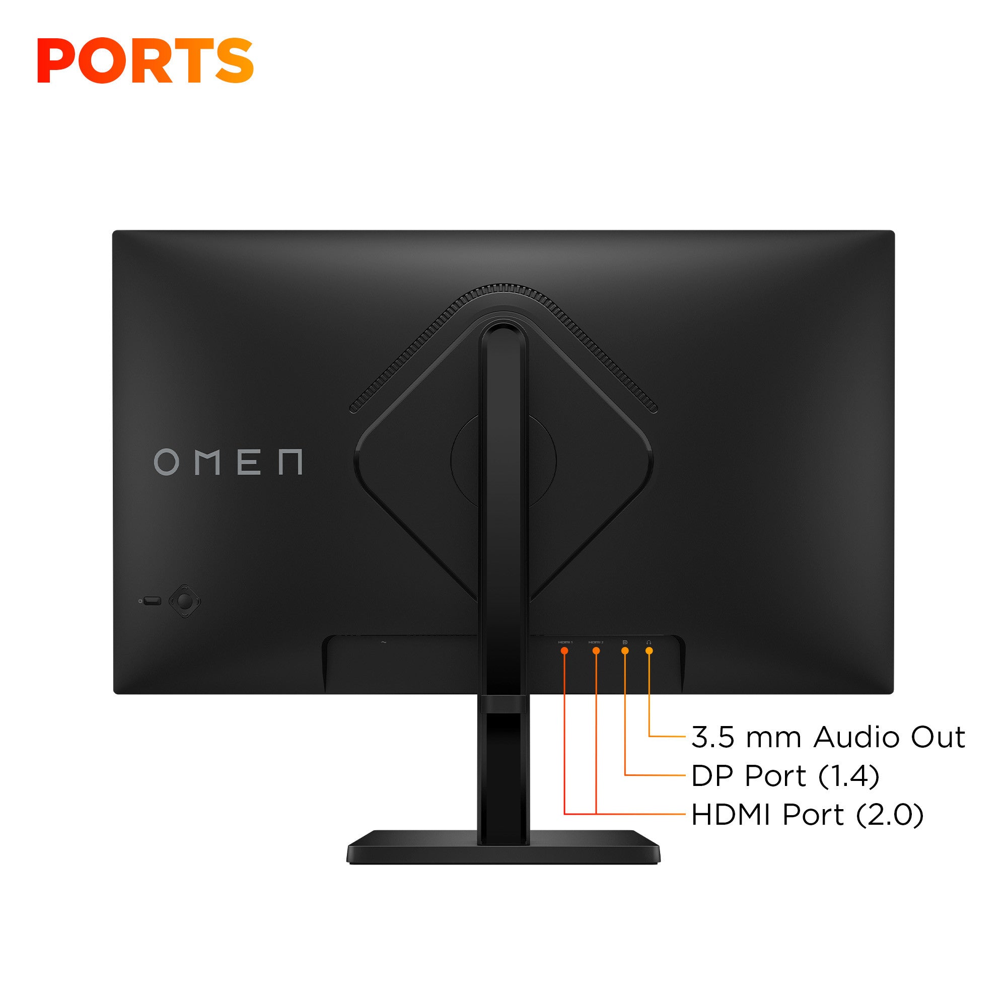 OMEN 27 inch QHD 180Hz Gaming Monitor - OMEN 27q G2 - 12
