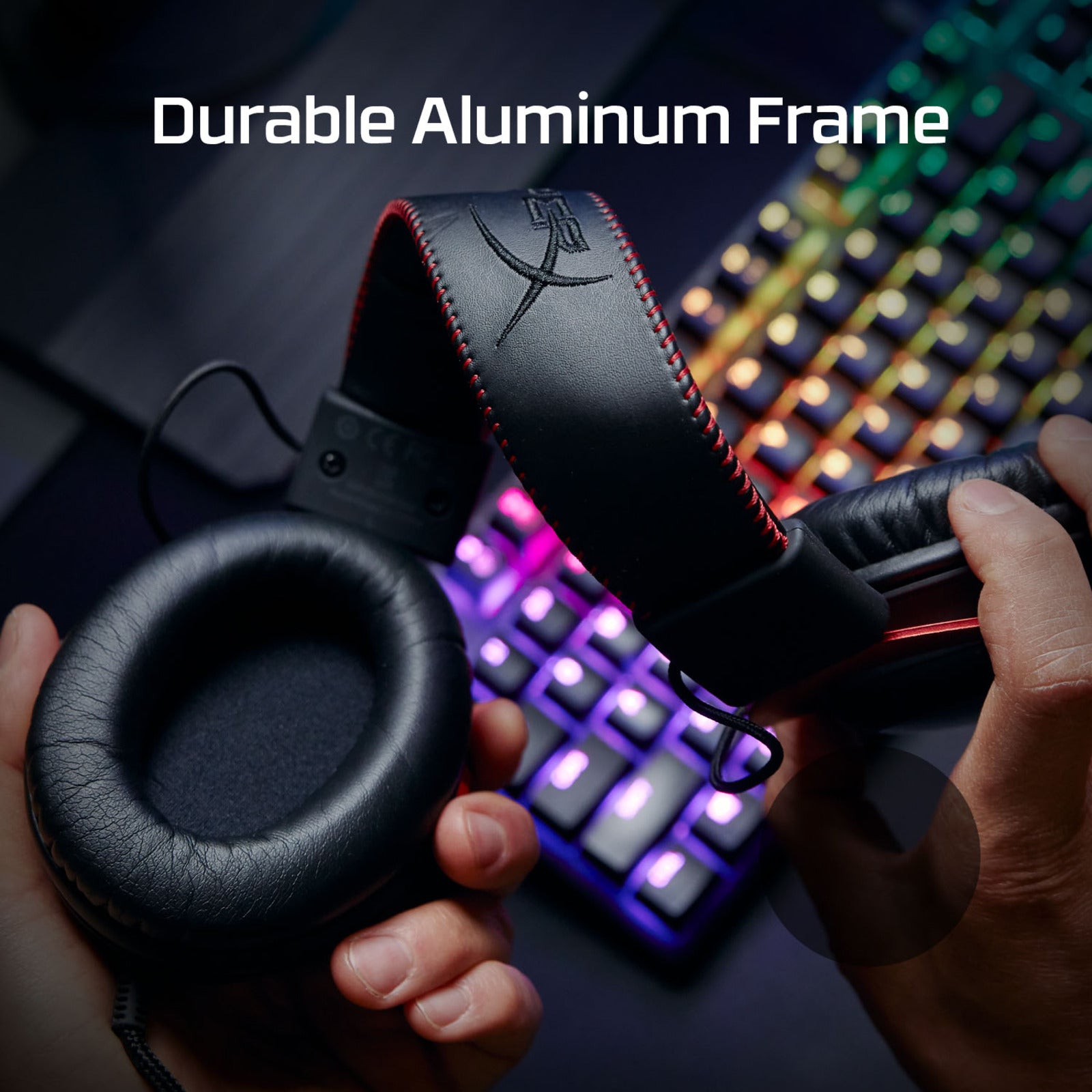 HyperX Cloud II - Gaming Headset (Black-Red) - 04