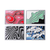 HyperX Badge Pack - Abstract Magnetic Badges - 01