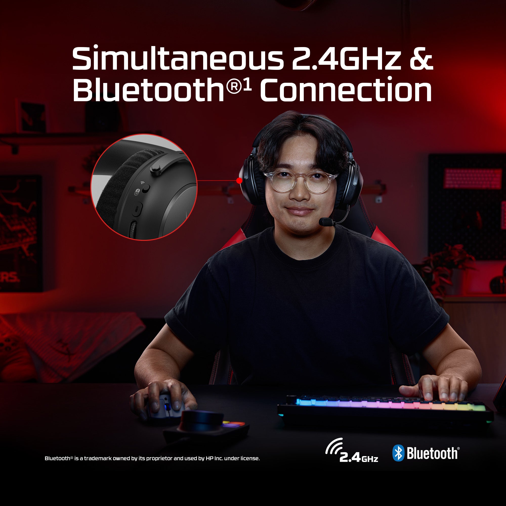 HyperX Cloud Alpha 2 - Wireless Gaming Headset - 05