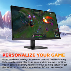 OMEN 27 inch QHD 180Hz Gaming Monitor - OMEN 27q G2 - 07