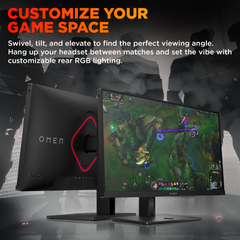 OMEN 24.5inch FHD 360Hz Gaming Monitor - OMEN 25 - 04