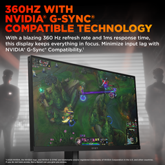 OMEN 24.5inch FHD 360Hz Gaming Monitor - OMEN 25 - 05