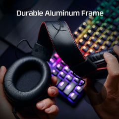 HyperX Cloud II - Gaming Headset (Black-Red) - 04