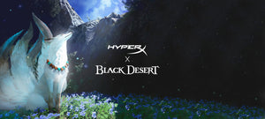 HyperX Black Desert Online Promotion Image Featuring The Nine Tailed Fox From the new land of the morning light expansion