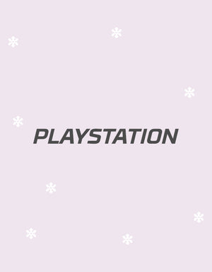 HyperX Gift Guide Panel - Playstation on Pink Holiday Background