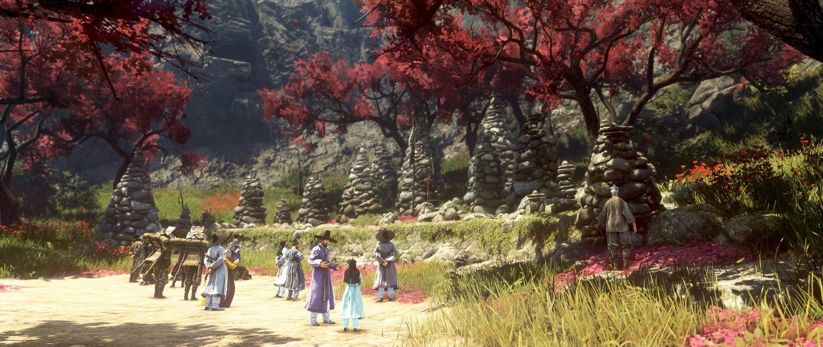 HyperX Black Desert Land of the Morning Light Environment With Villagers