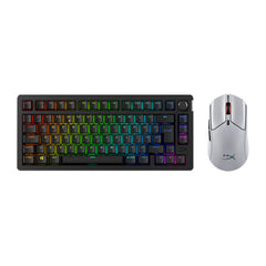 HyperX Bundle - Alloy Rise 75 Wireless  + Pulsefire Haste 2 Pro Wireless