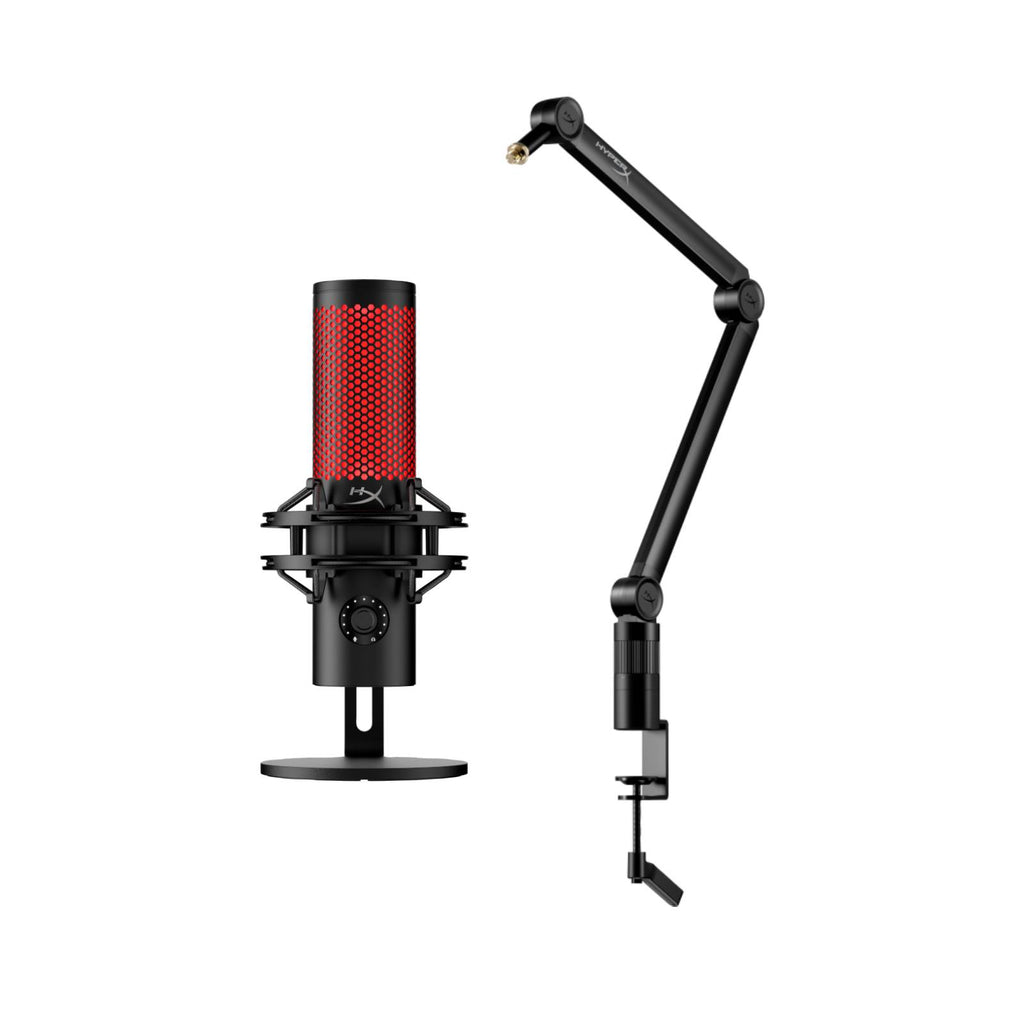 HyperX QuadCast 2s マイクOBELISKO HyperX Bundle - Quadcast 2 S + Caster