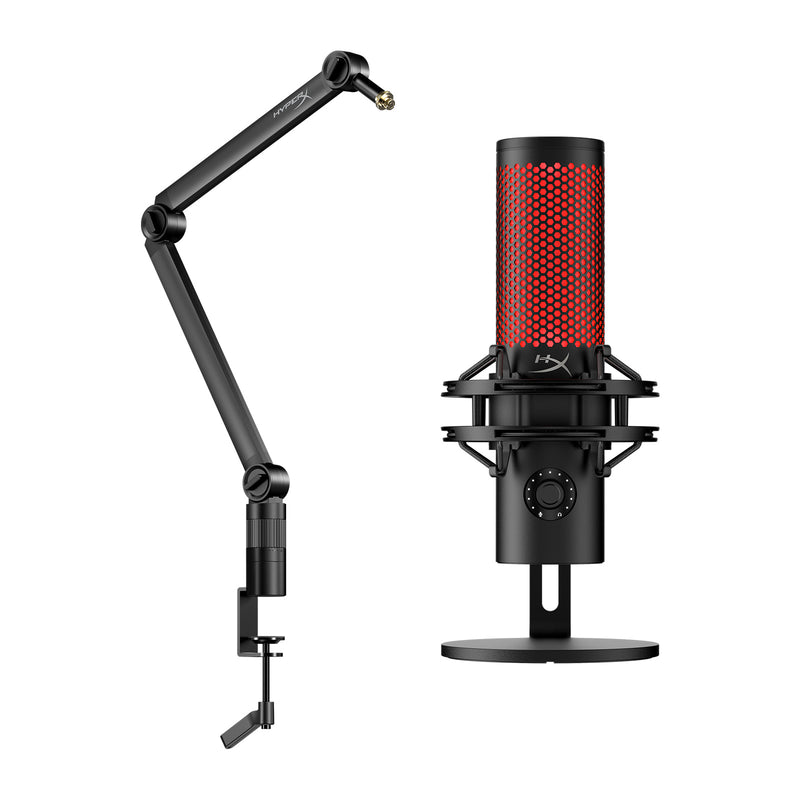 HyperX QuadCast S　ブラック QuadCast S – USBコンデンサーゲーミングマイク | HyperX