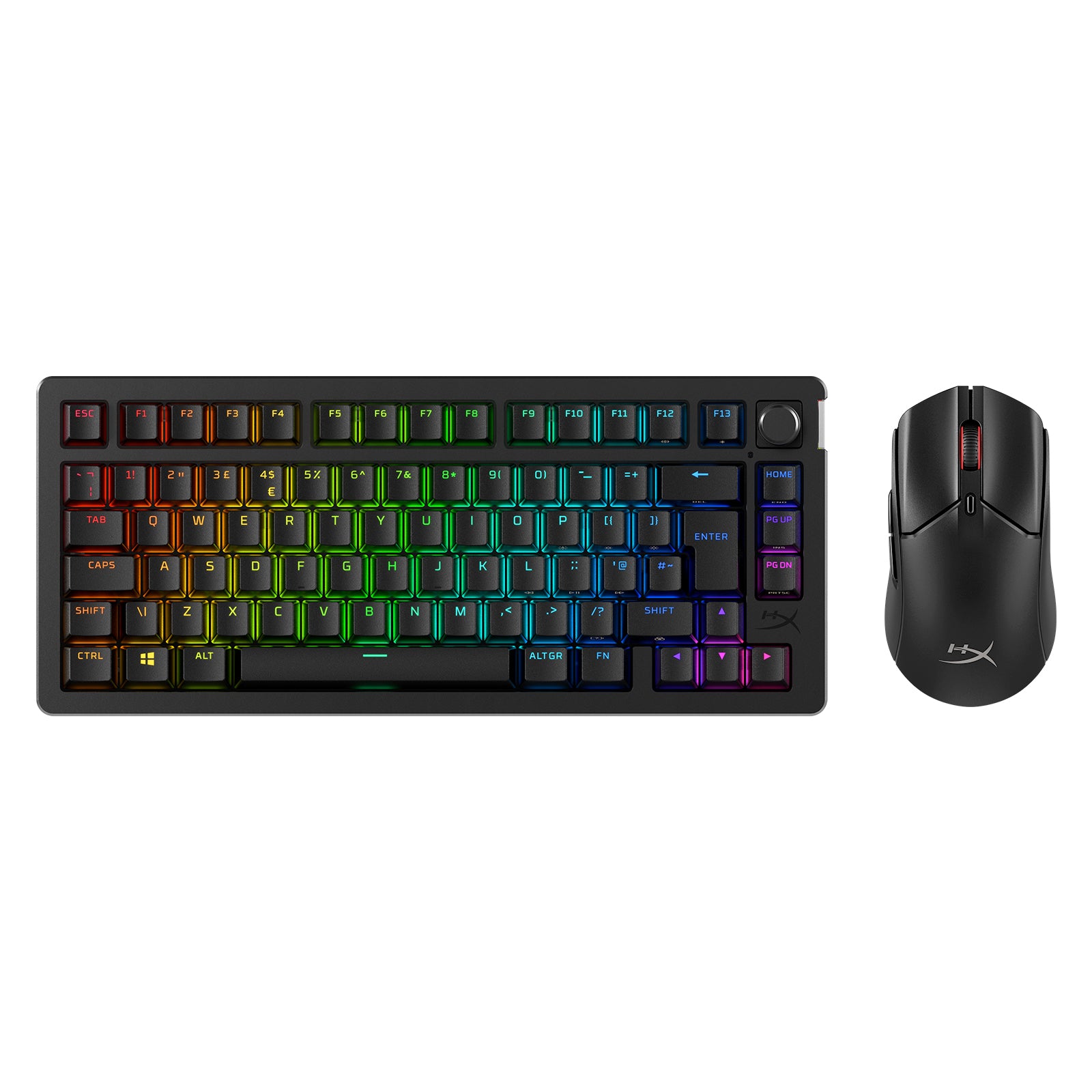 HyperX Bundle - Alloy Rise 75 Wireless  + Pulsefire Haste 2 Wireless