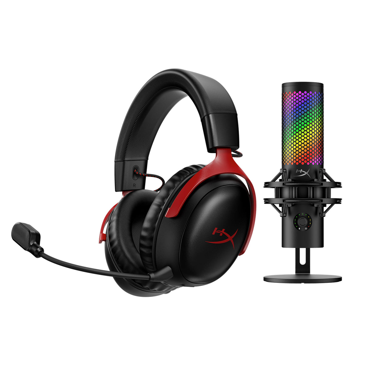 HyperX Bundle - Cloud III Wireless + QuadCast 2 S