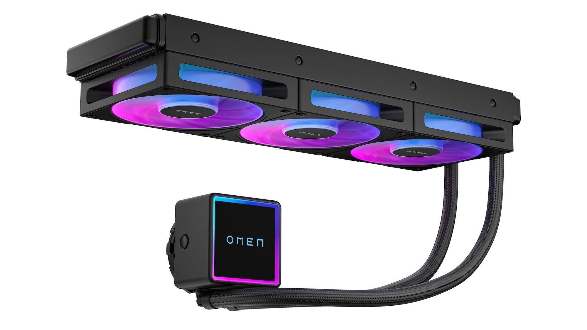 OMEN 360mm aRGB Liquid Cooler - Black - 03