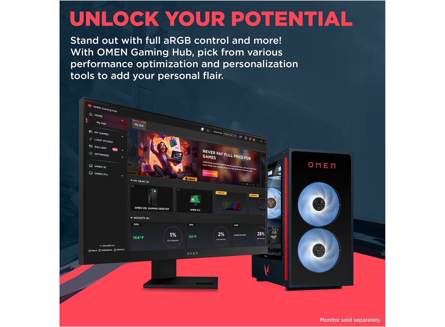 OMEN 35L VALORANT Limited Edition Gaming Desktop PC - NVIDIA® GeForce RTX™ 5060