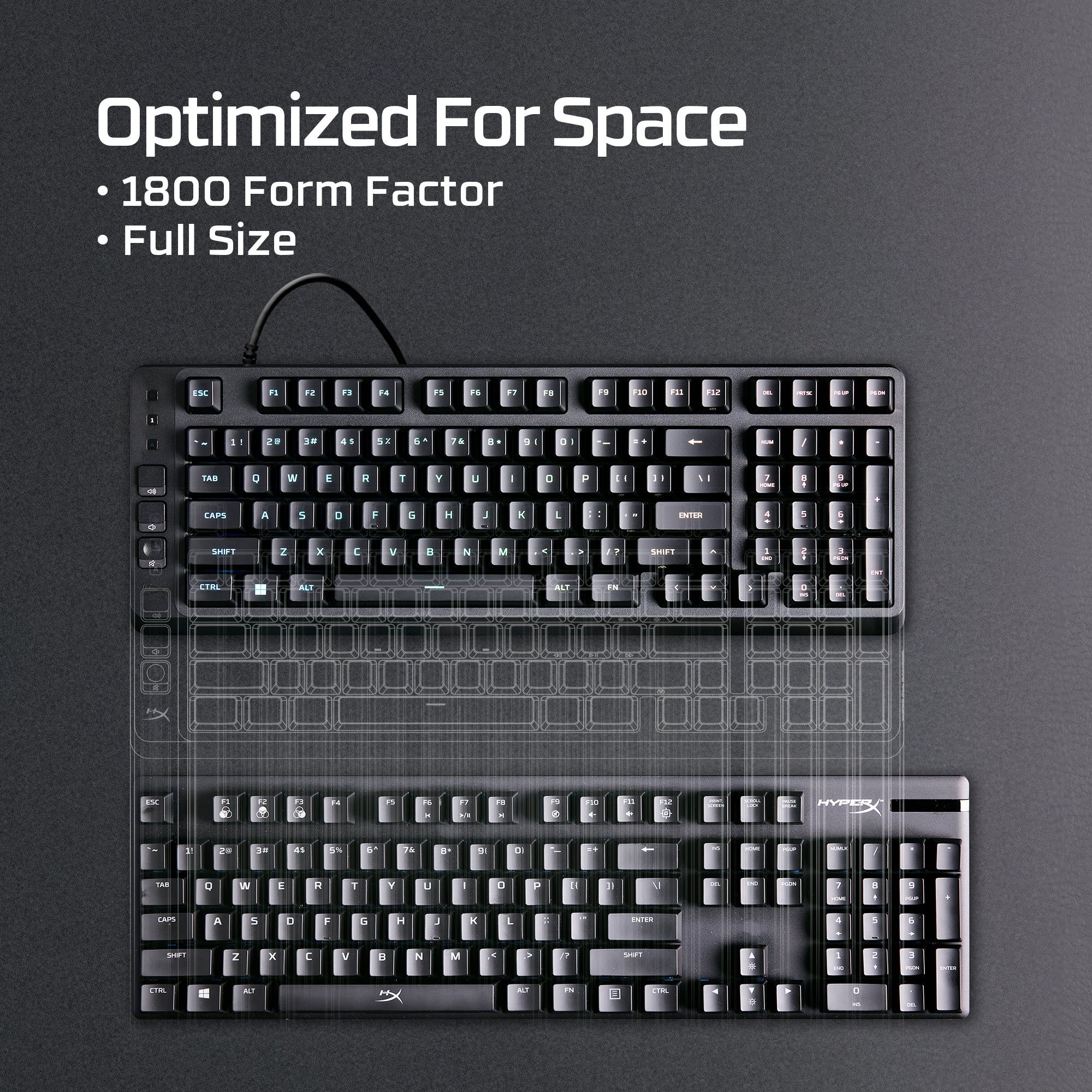HyperX Eve 1800 - Gaming Keyboard - 02