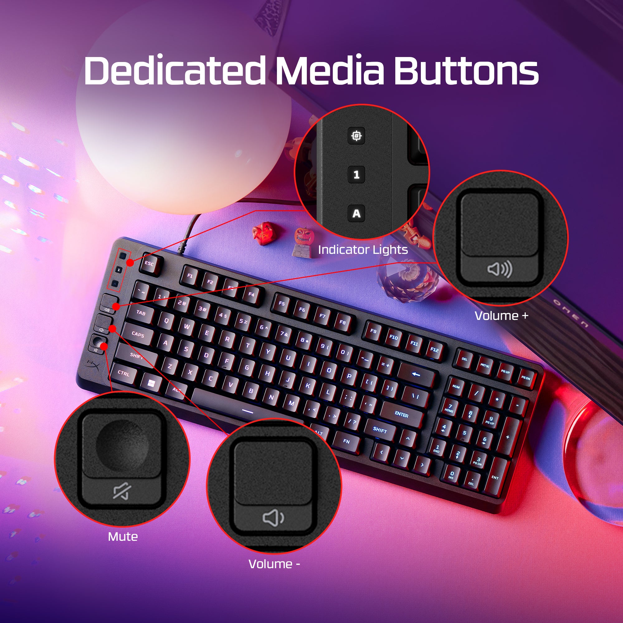 HyperX Eve 1800 - Gaming Keyboard - 05