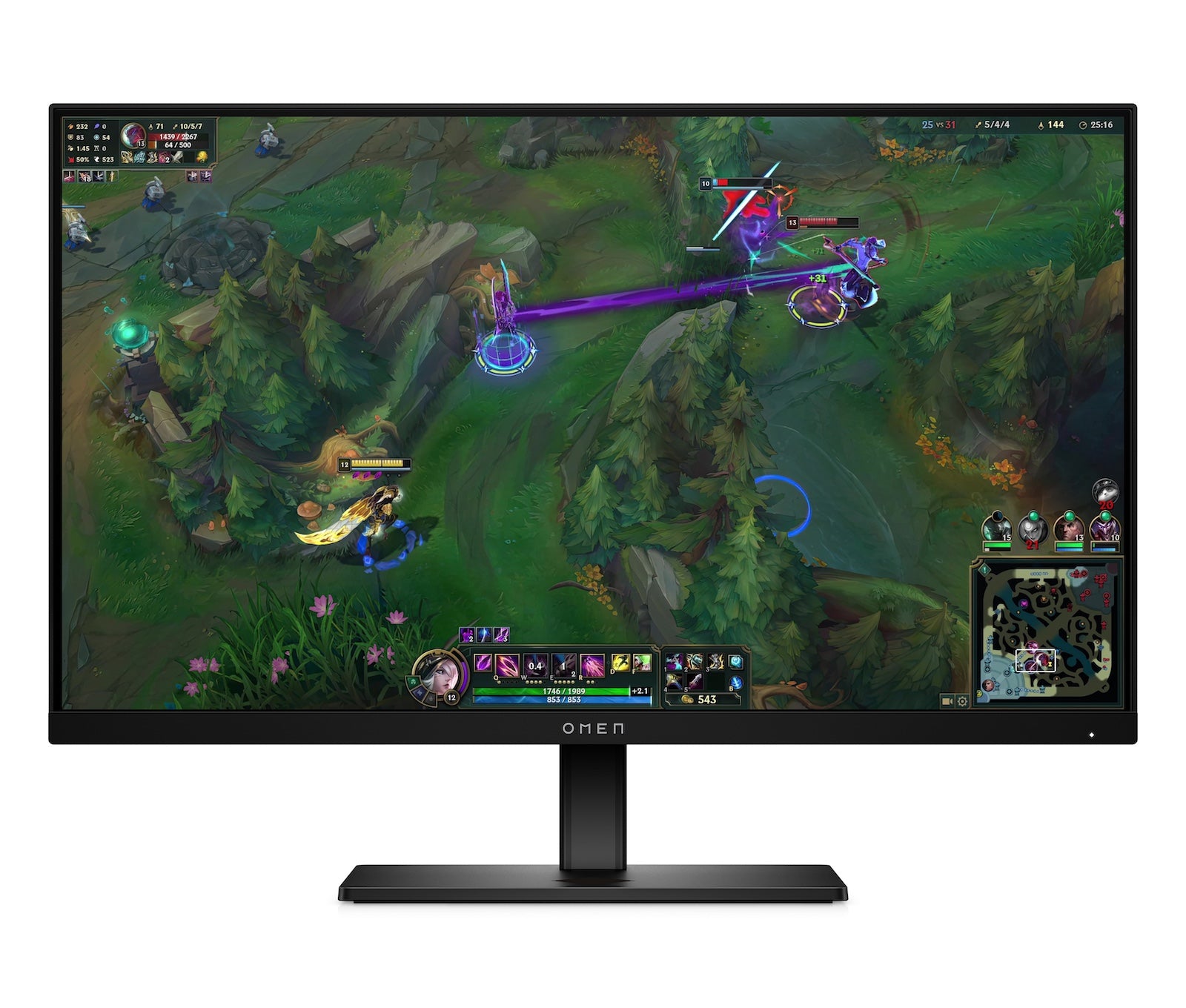 OMEN 24.5inch FHD 360Hz Gaming Monitor - OMEN 25 - 01