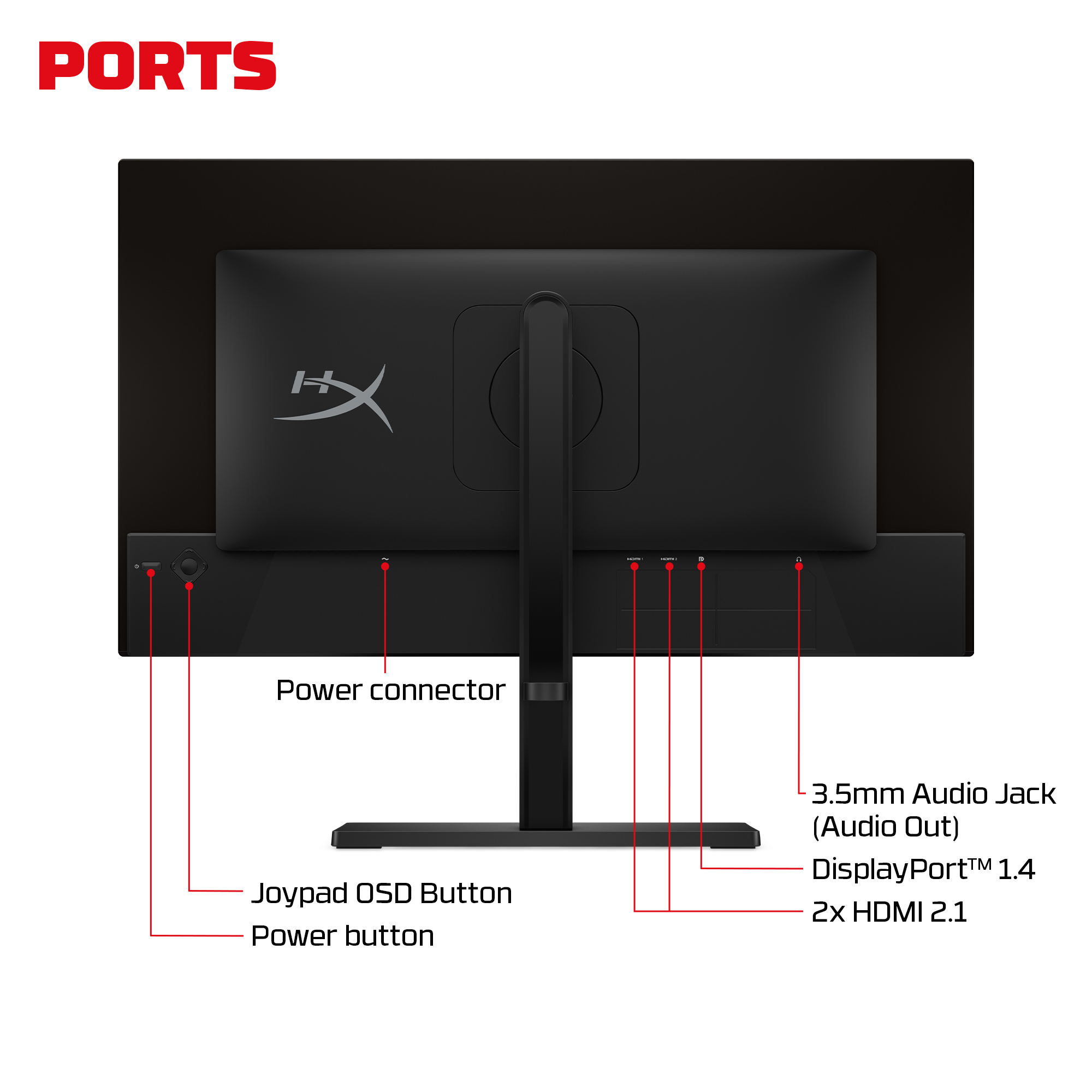 HyperX OMEN OLED 27 inch QHD 240Hz Gaming Monitor - OMEN OLED 27q - 08