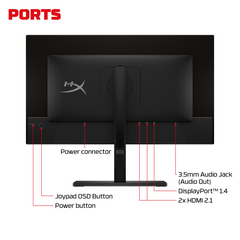 HyperX OMEN OLED 27 inch QHD 240Hz Gaming Monitor - OMEN OLED 27q - 08