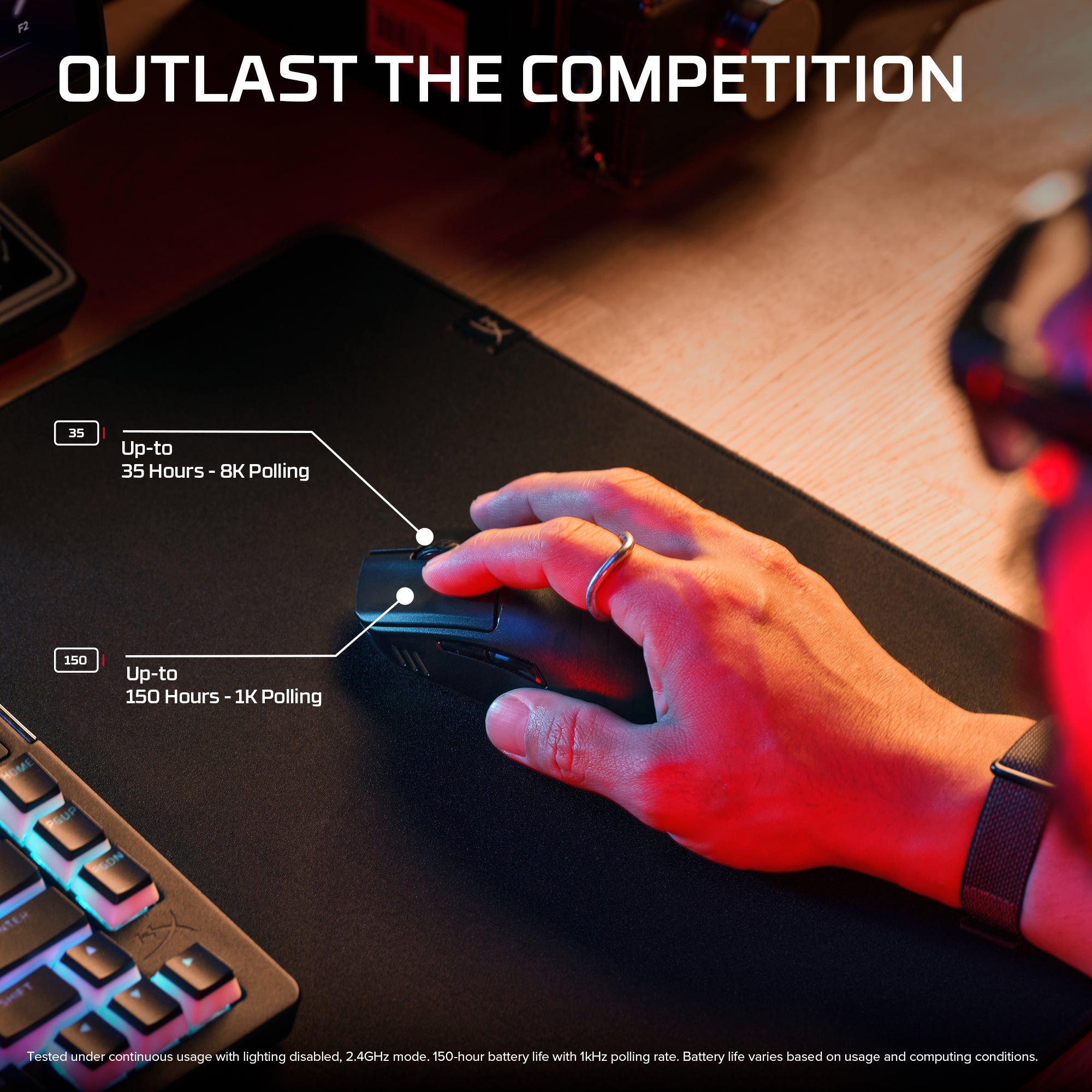 HyperX Pulsefire Haste 3 - Wireless Gaming Mouse - 03