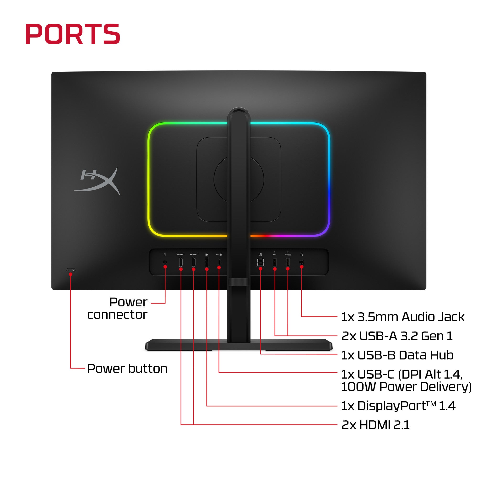 HyperX OMEN OLED 27 inch QHD 500Hz Gaming Monitor - OMEN OLED 27qs - 08