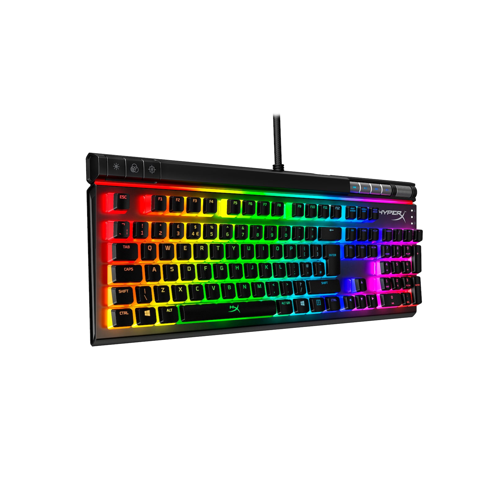 HyperX Alloy Elite 2 - Mechanical Gaming Keyboard - HX Red (UK Layout) - 02