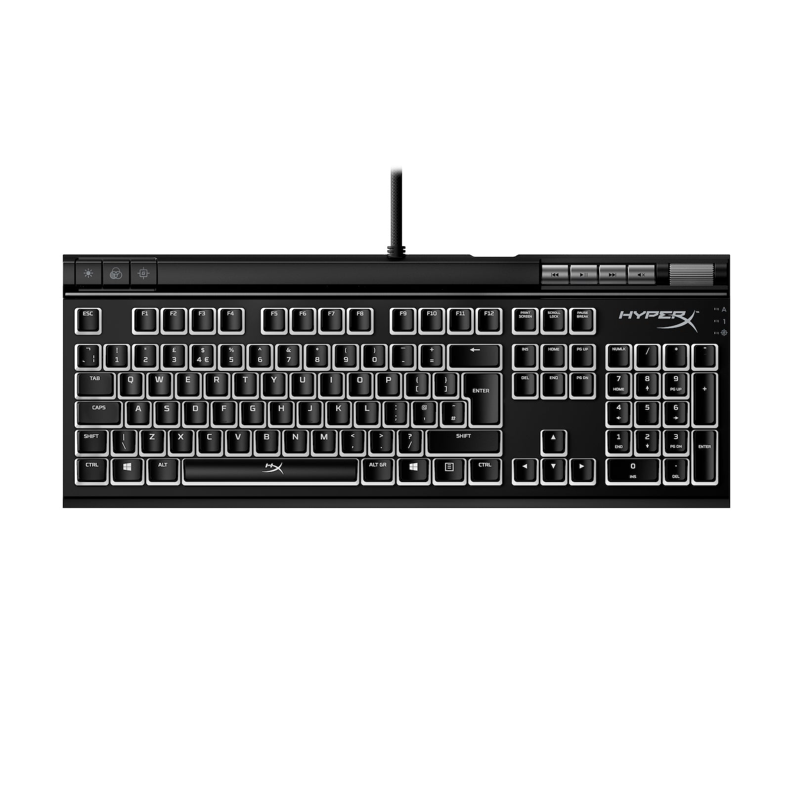 HyperX Alloy Elite 2 - Mechanical Gaming Keyboard - HX Red (UK Layout) - 05