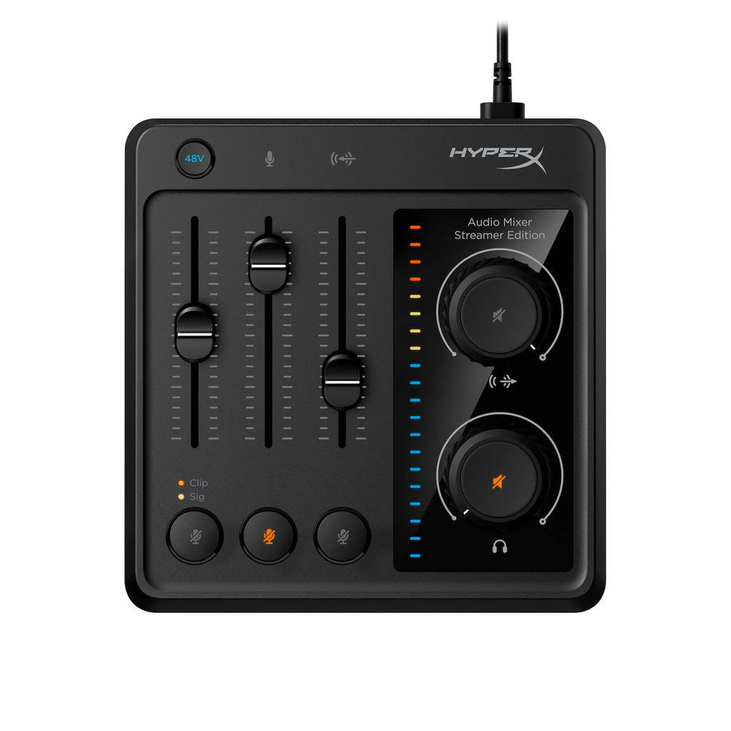 HyperX AUDIO MIXER XLRインターフェース HyperX Audio Mixer | Audio Interface