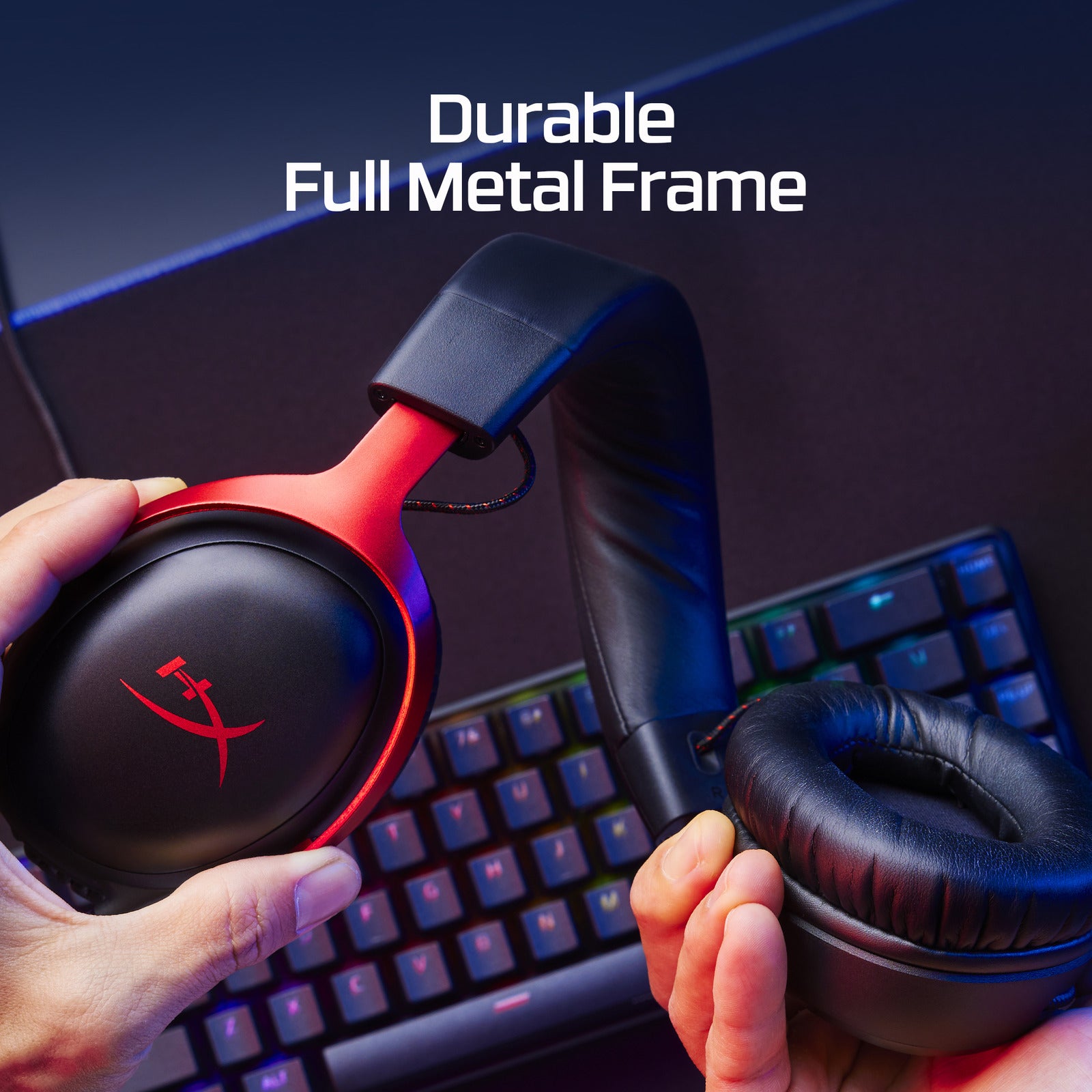 HyperX Cloud III - Gaming Headset (Black) - 05