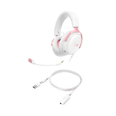 HyperX Cloud III - Gaming Headset (White/Pink) - 07