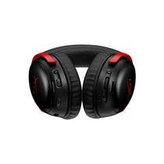 HyperX Cloud III S Wireless - Gaming Headset (Black-Red) - 06