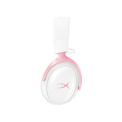 HyperX Cloud III S - Wireless Gaming Headset (White/Pink) - 02