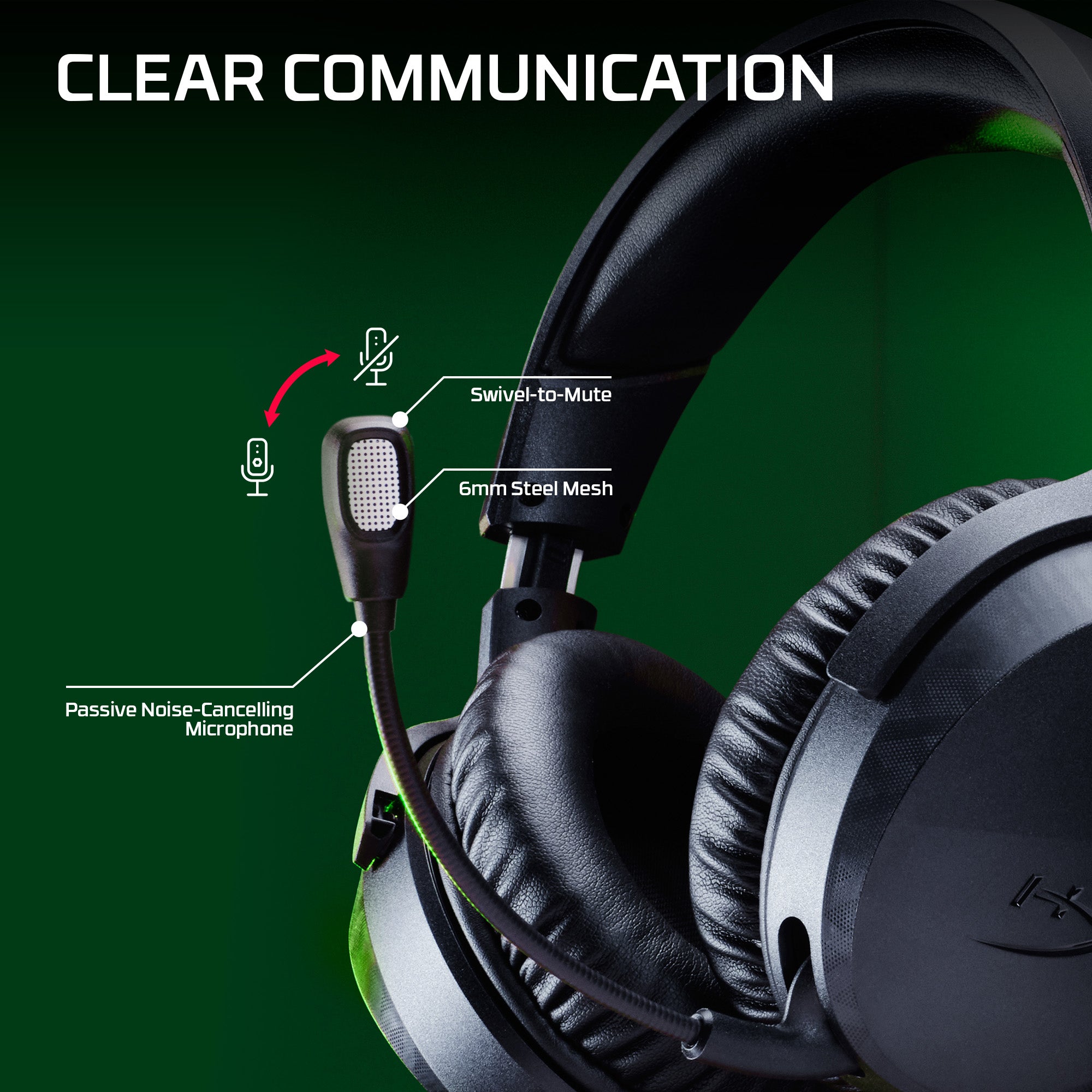 HyperX CloudX Stinger 3 Gaming Headset Xbox - 05