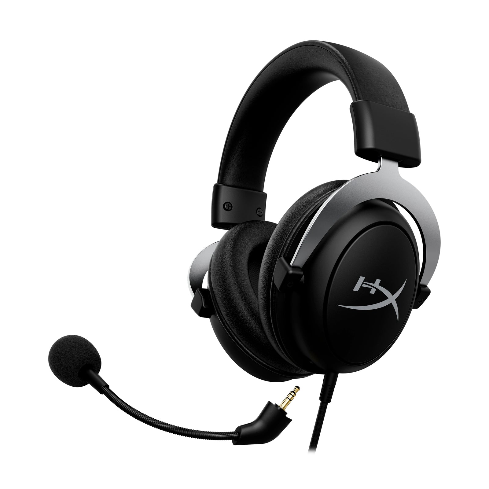 Cloud X gaming headset for xbox front left facing view displaying detatched microphone
