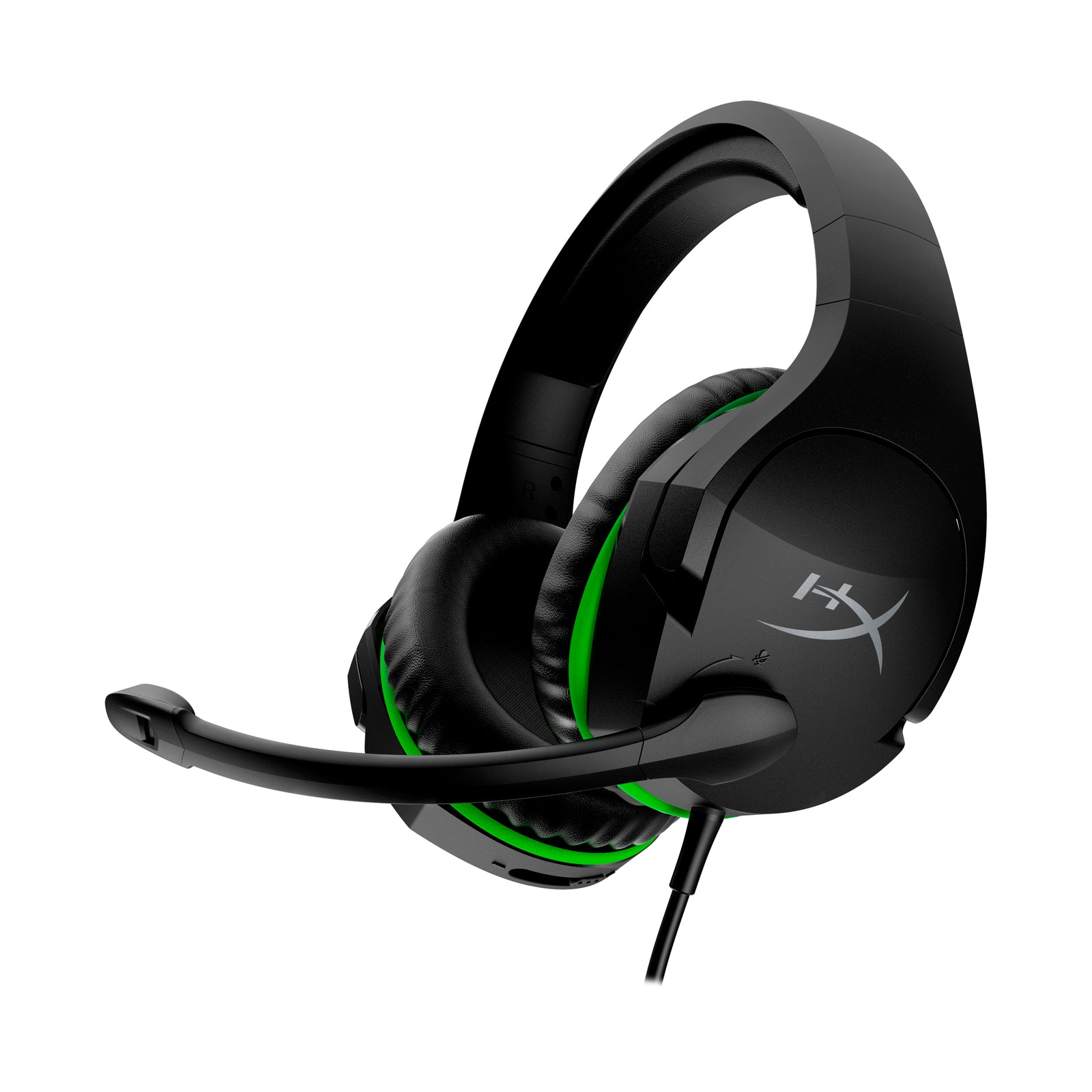 HyperX CloudX Stinger - Gaming Headset (Black-Green) - Xbox - 01