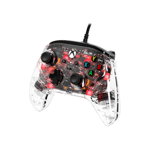 HyperX Clutch Gladiate RGB Gaming Controller for Xbox - angled view pointing to the left side