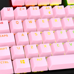 HyperX Full key Set Keycaps - PBT (Black) - 05