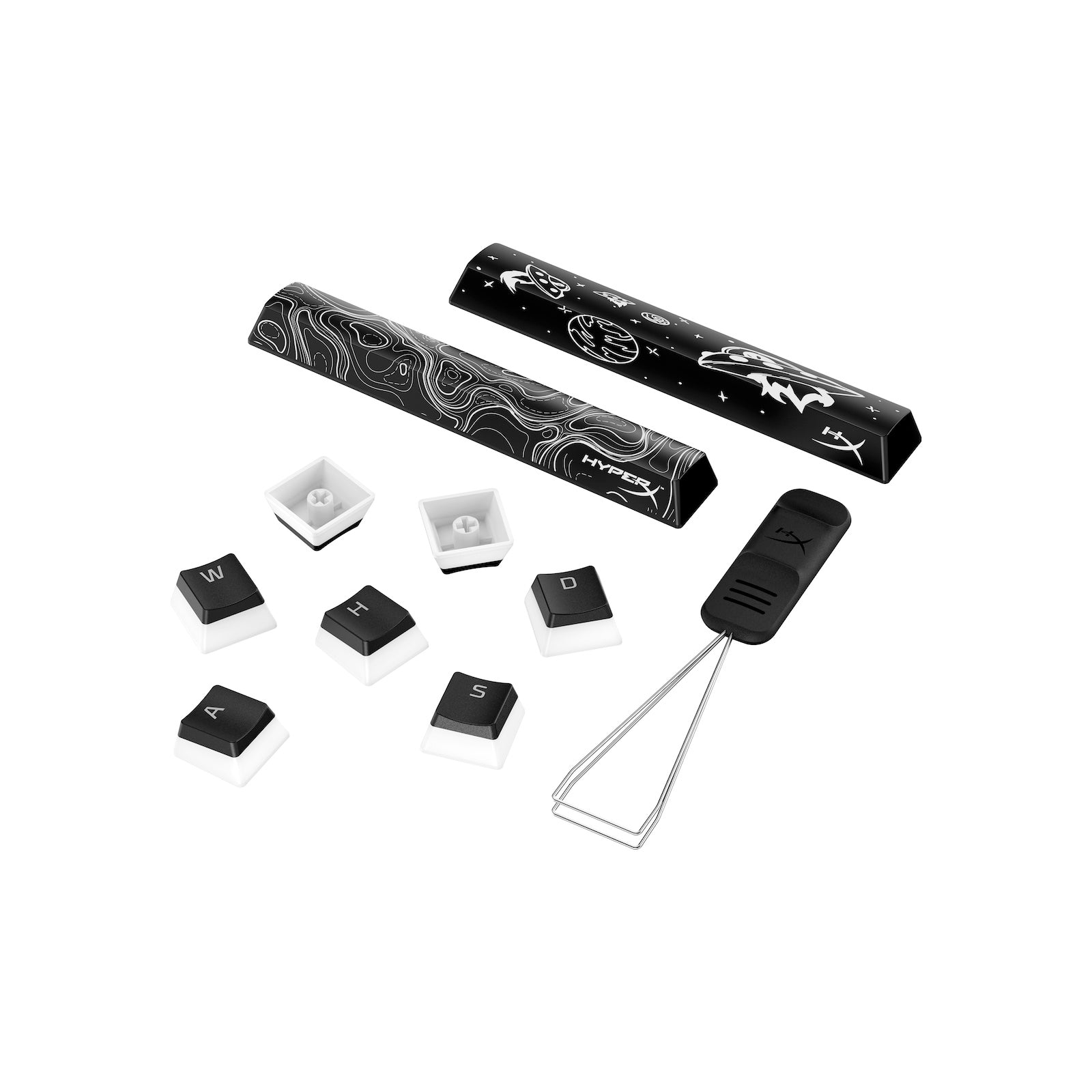 HyperX Pudding Keycaps 2 – Full Key Set – PBT