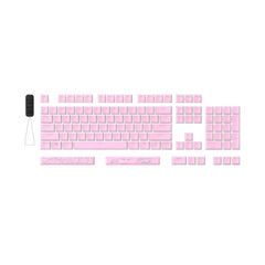 HyperX Pudding Keycaps 2 - Full Key Set - PBT - Pink (US Layout) - 03