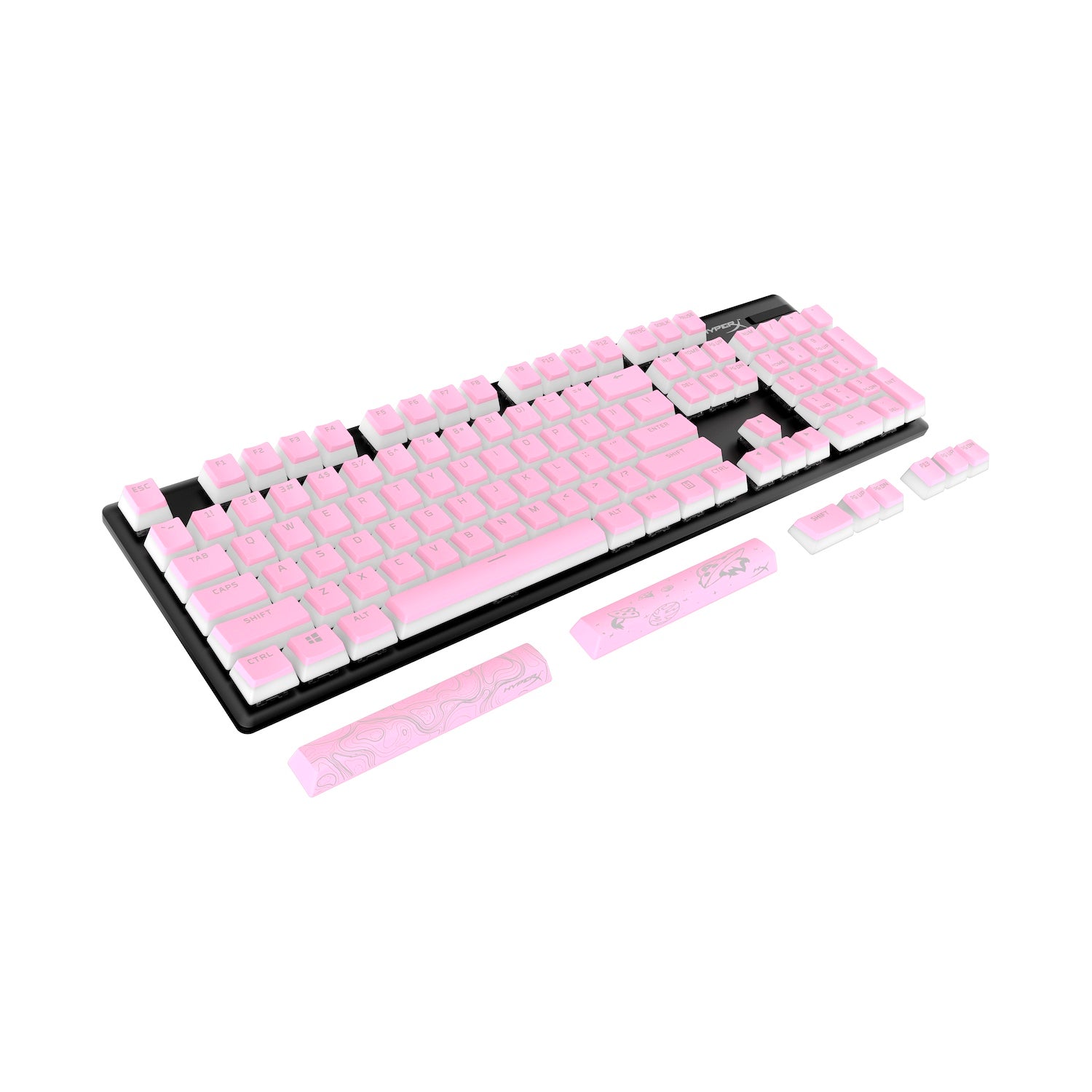 HyperX Pudding Keycaps 2 – Full Key Set – PBT