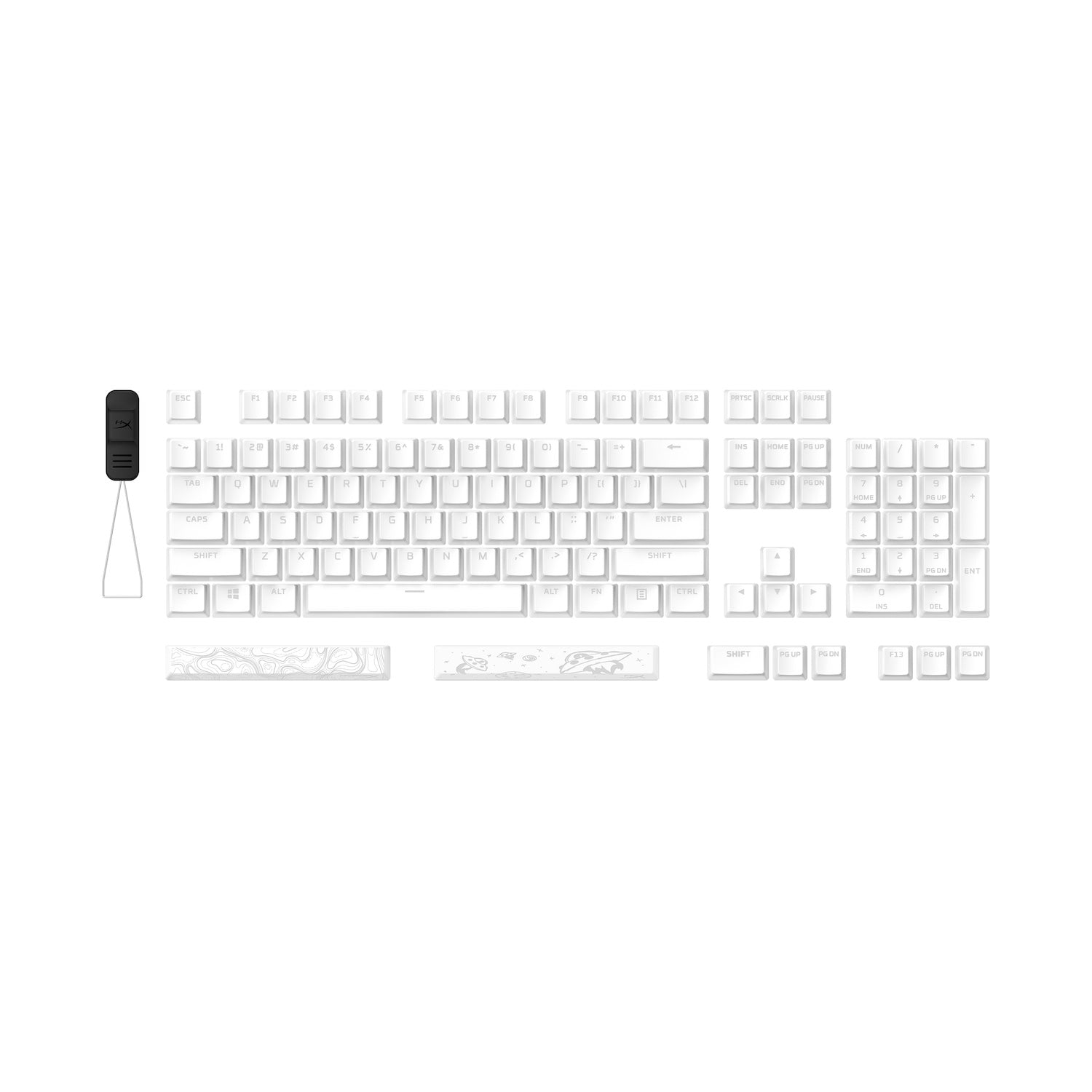 HyperX Pudding Keycaps 2 – Full Key Set – PBT