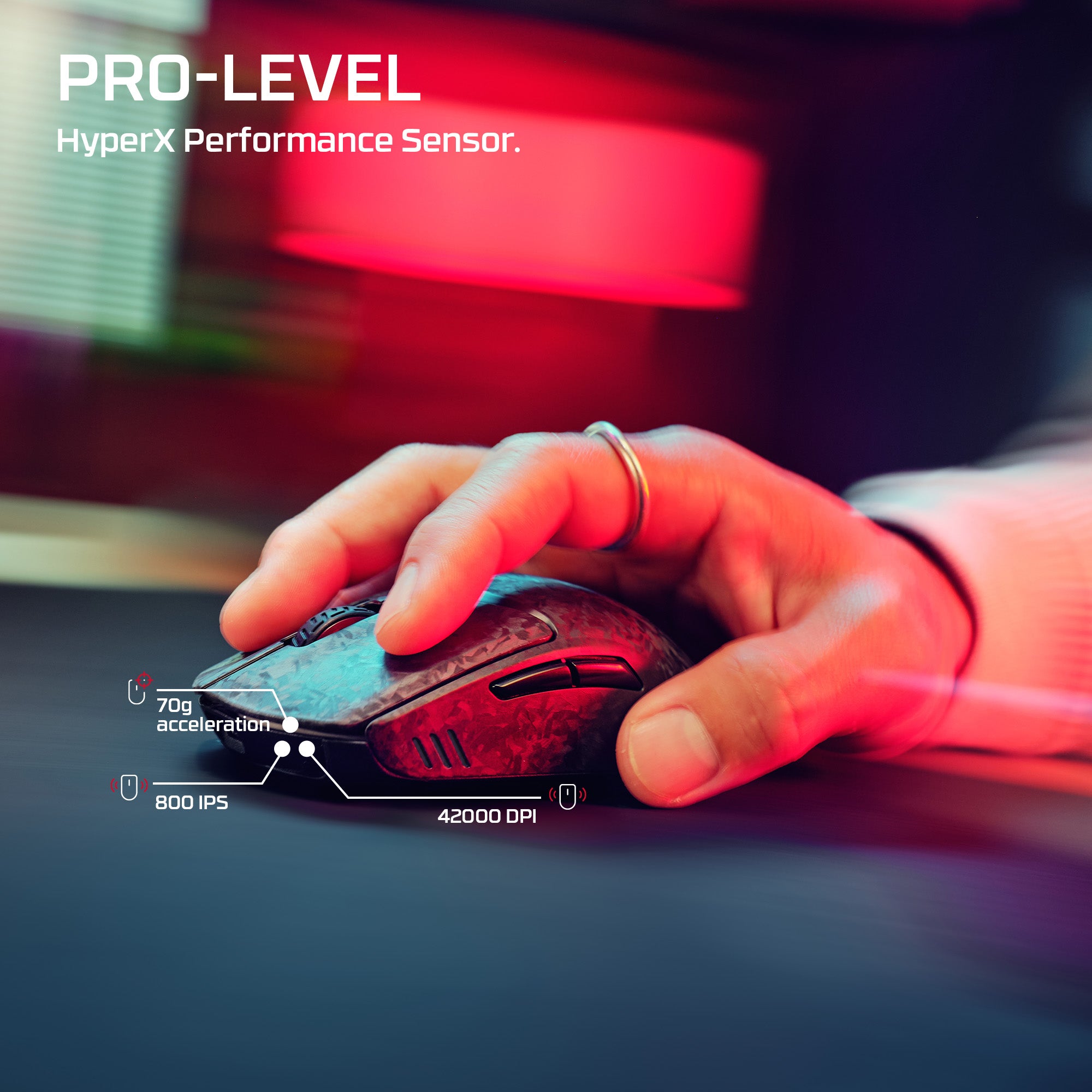 HyperX Pulsefire Haste 3 Pro - Wireless Gaming Mouse - 03