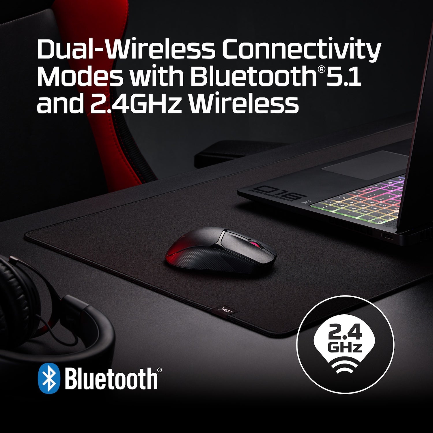 HyperX Pulsefire Fuse – Wireless Gaming Mouse