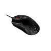 HyperX Pulsefire Haste Black Gaming Mouse - angled view from the left side