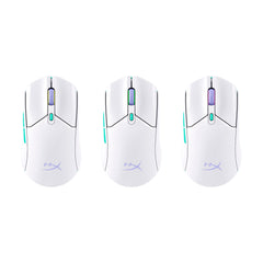 HyperX Pulsefire Haste 2 Core Wls - Gaming Mouse (Wht/Grn/Pur) - 07
