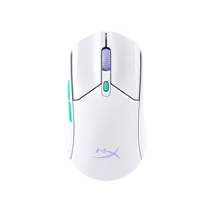 HyperX Pulsefire Haste 2 Core Wls - Gaming Mouse (Wht/Grn/Pur) - 09