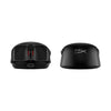 HyperX Pulsefire Haste 2 Mini Wireless Black Gaming Mouse - front and back view
