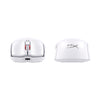 HyperX Pulsefire Haste 2 Mini Wireless White Gaming Mouse - front and back view