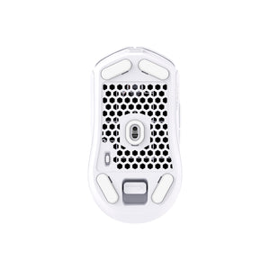 HyperX Pulsefire Haste 2 Mini Wireless White Gaming Mouse - view from the bottom side