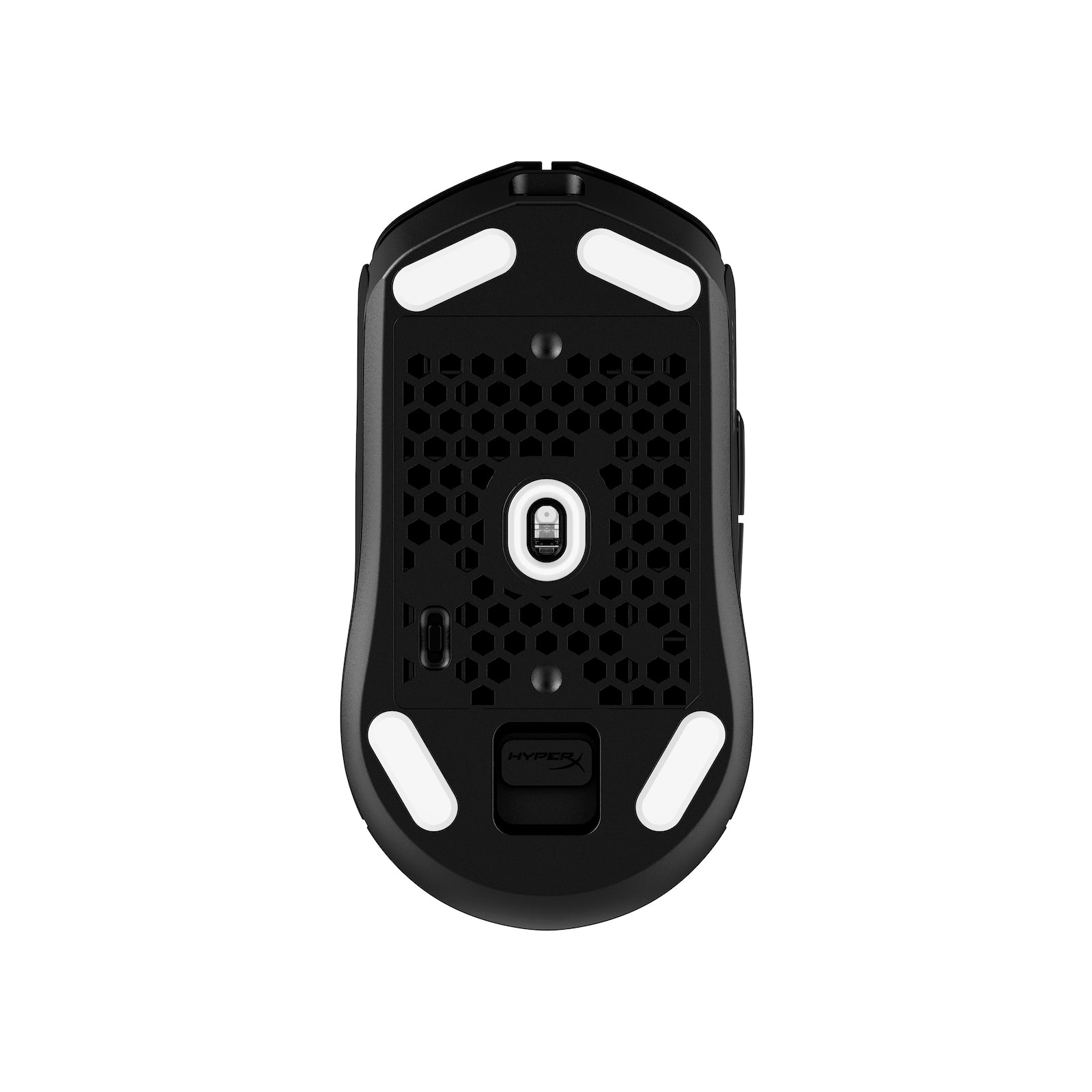 HyperX Pulsefire Haste 2 Wireless Black Gaming Mouse -  view from the bottom side